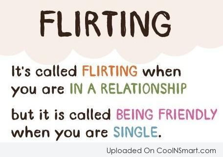 flirting