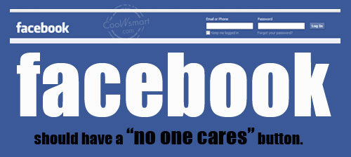 facebook status quote facebook should have a no one cares - Facebook Status Quotes