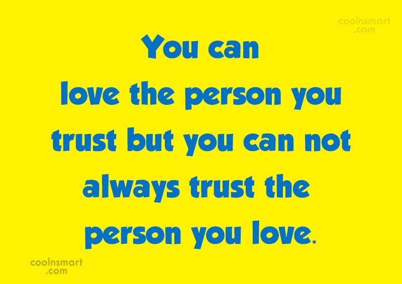 Can person trust you 6 Personality