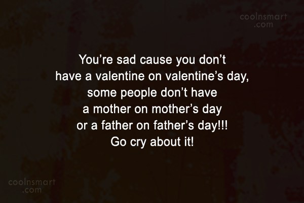 Quotes day sad valentines 