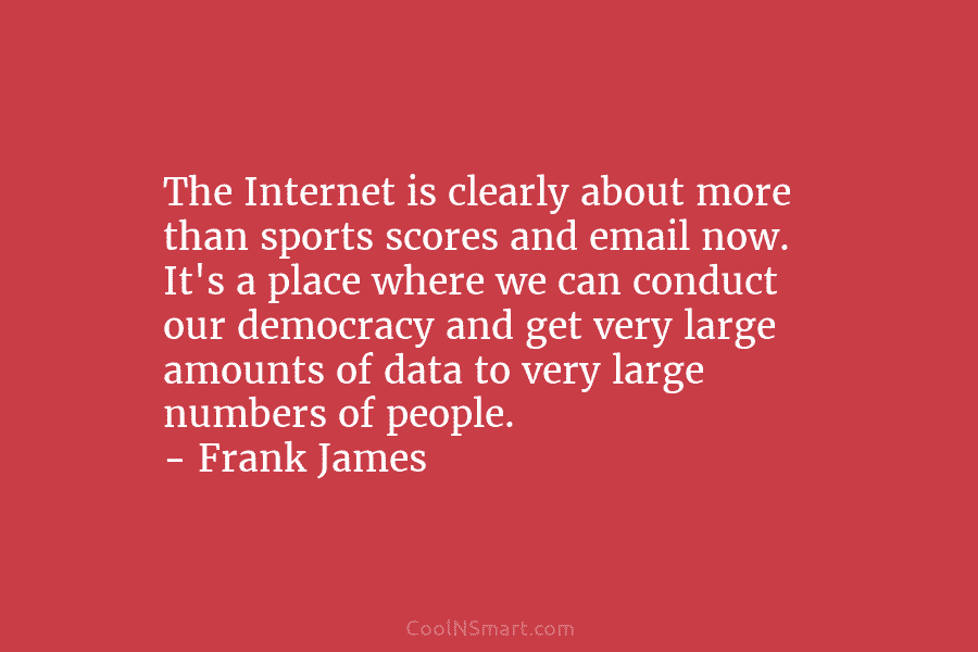 The Internet is clearly about more than sports scores and email now. It’s a place...