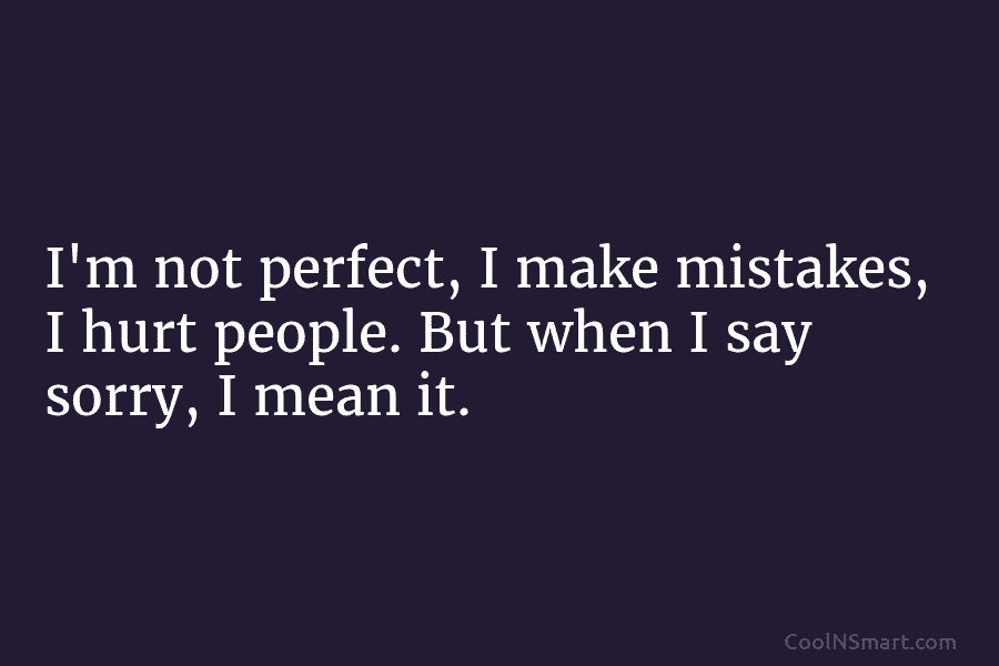 140+ Sorry Quotes - CoolNSmart