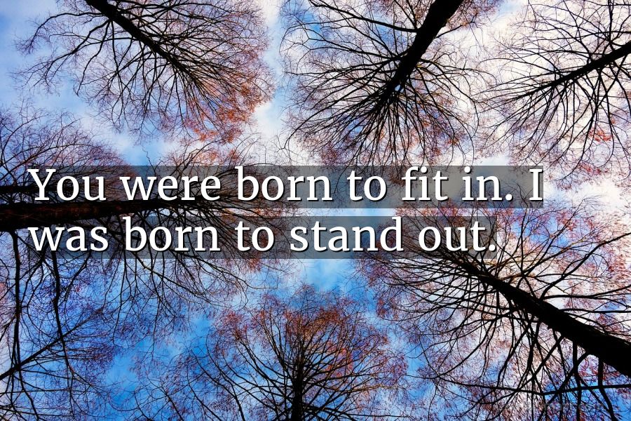 stand out quotes images