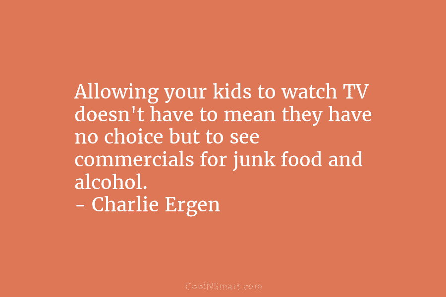 Allowing your kids to watch TV doesn’t have to mean they have no choice but to see commercials for junk...