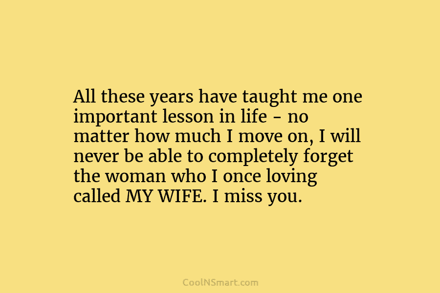 All these years have taught me one important lesson in life – no matter how...