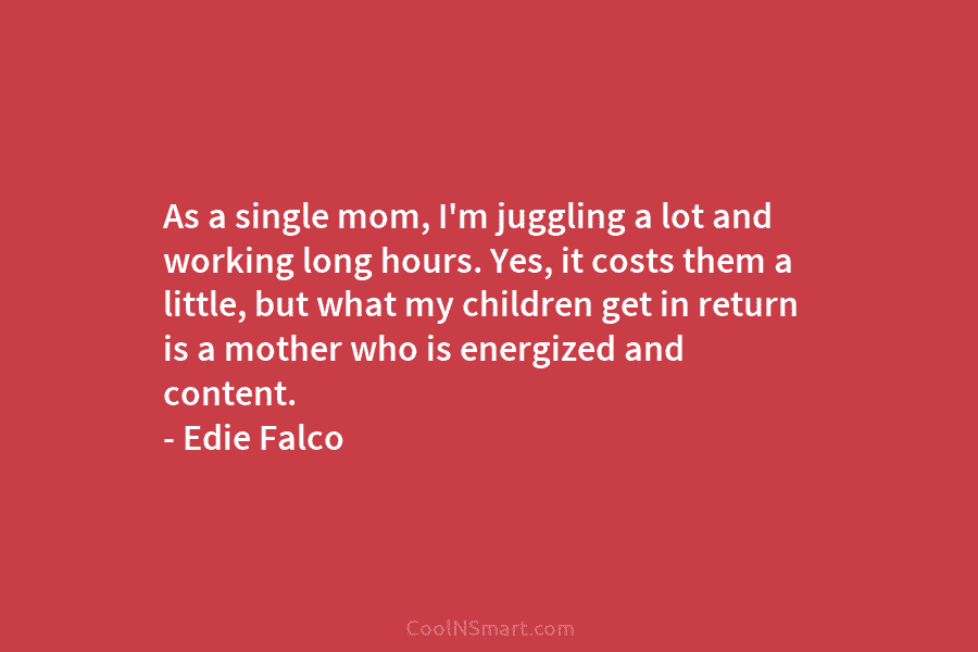 As a single mom, I’m juggling a lot and working long hours. Yes, it costs...