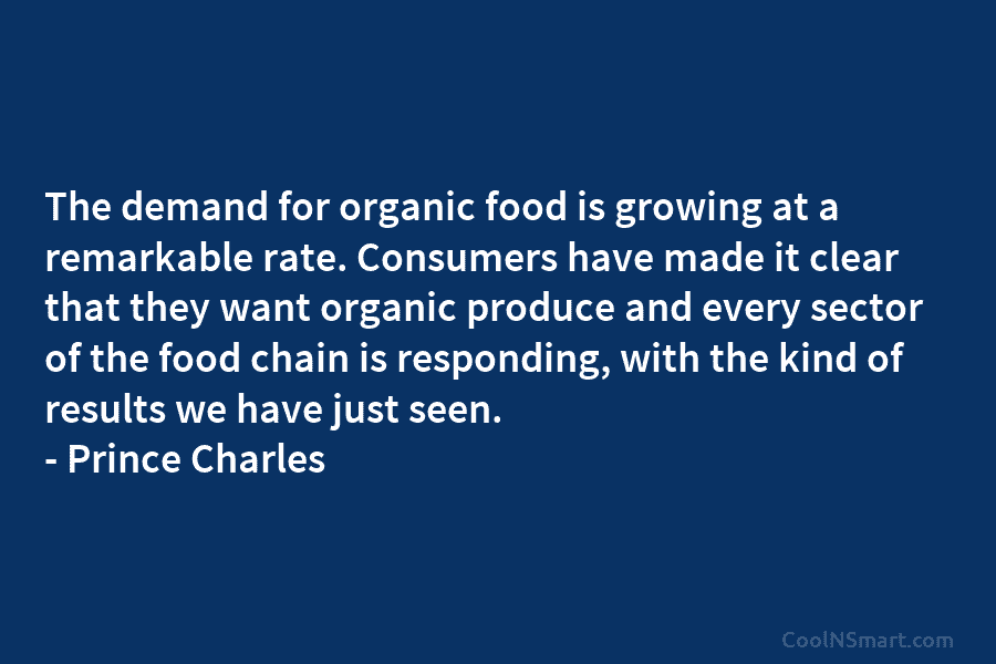 The demand for organic food is growing at a remarkable rate. Consumers have made it clear that they want organic...