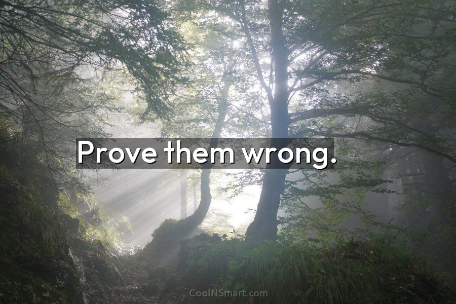 Prove them wrong  Wallpaper for your phone I wallpaper Wallpaper