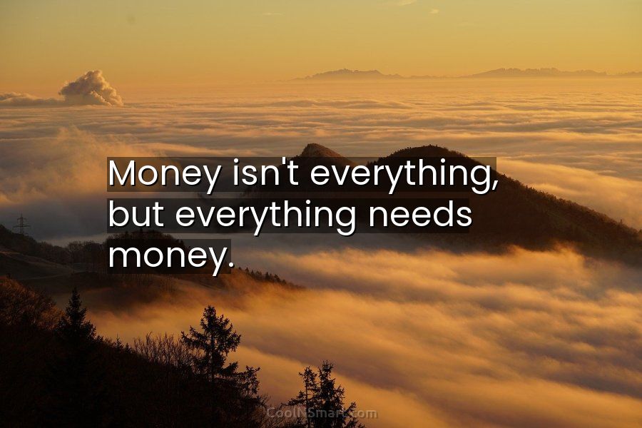 money is not everything in life essay